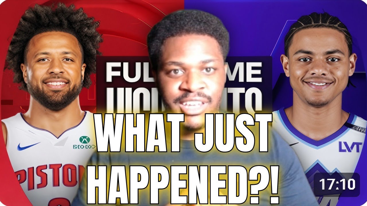 I Was NOT Ready for This Ending 😳 | Pistons vs Jazz FULL Game Reaction