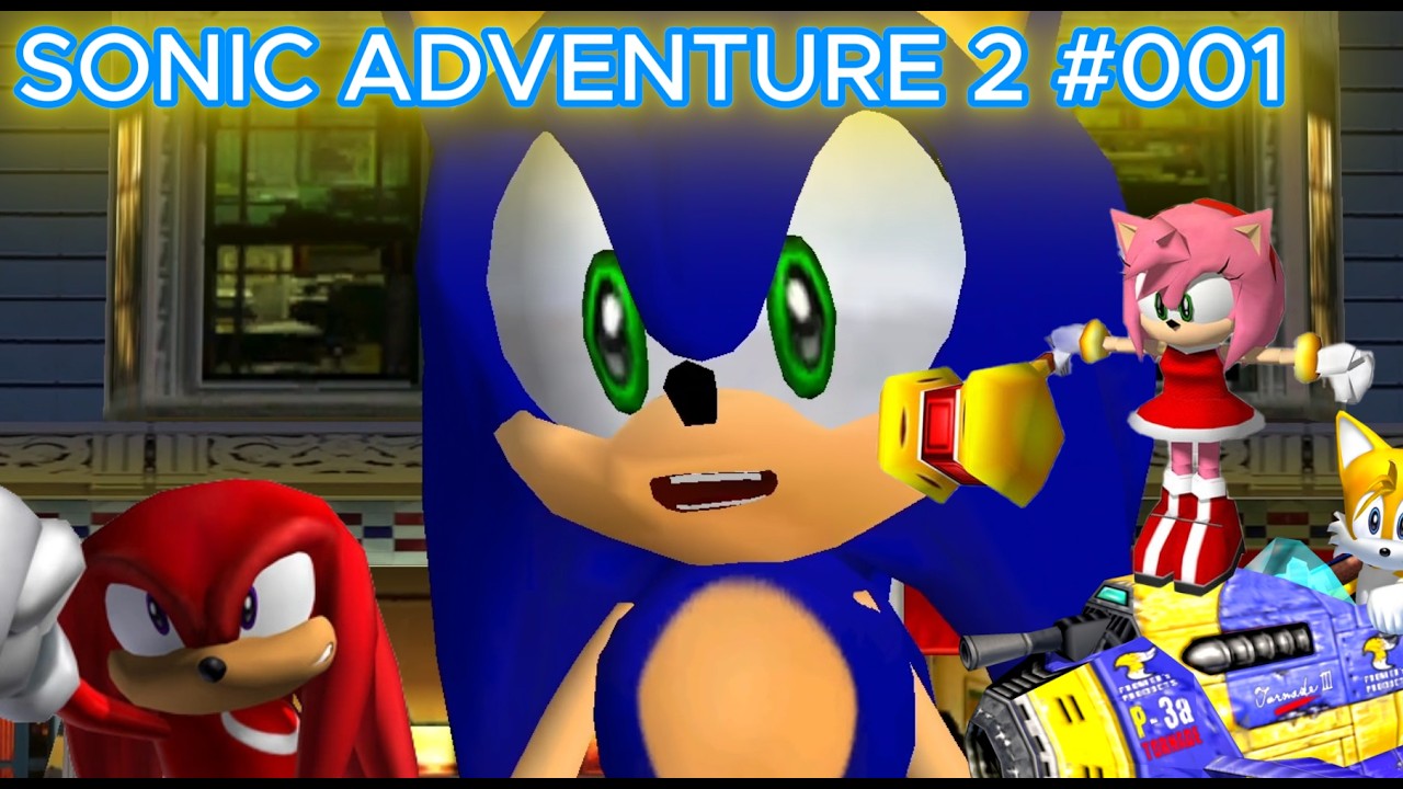 Wir laufen herum mit Lichtgeschwindigkeit! SONIC ADVENTURE #001