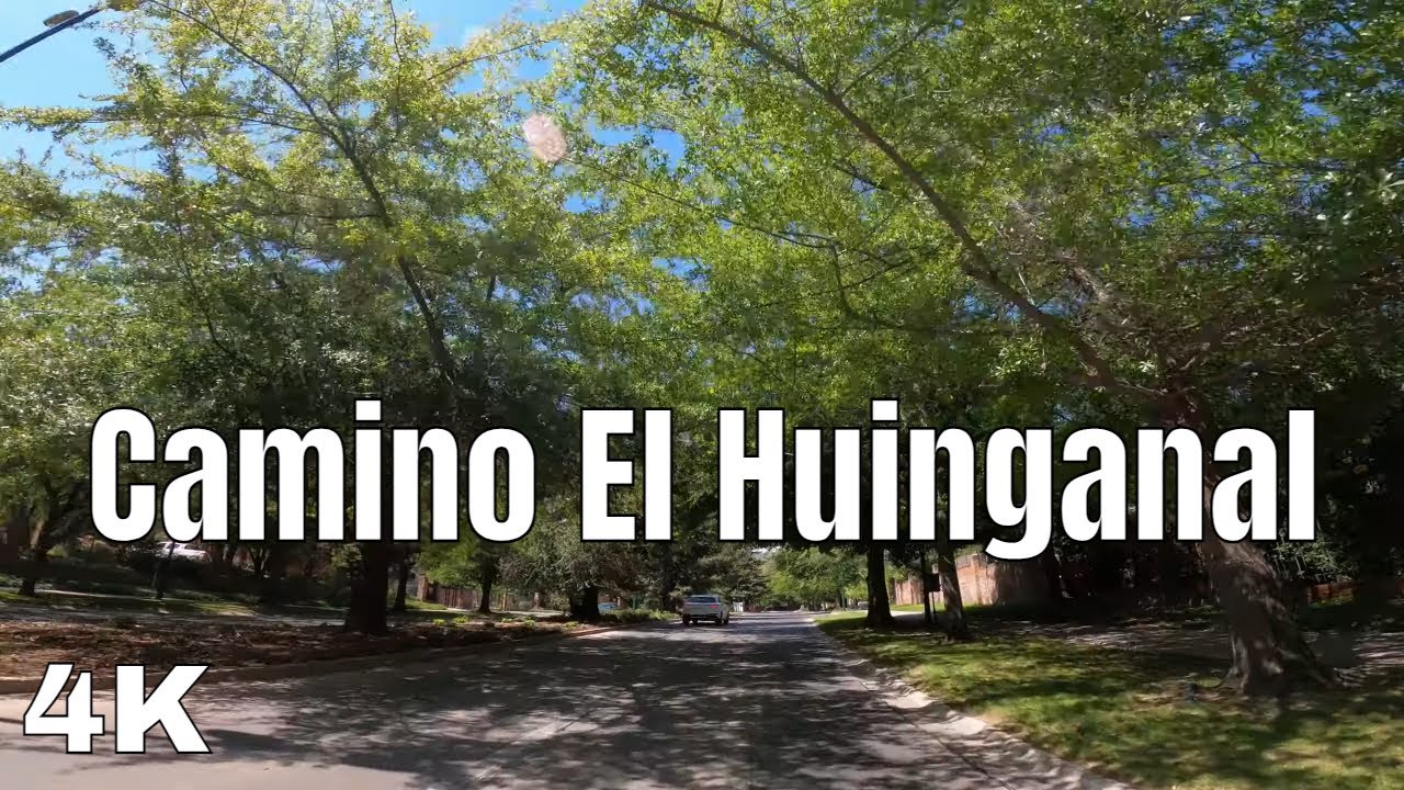Camino El Huinganal - Lo Barnechea 4K