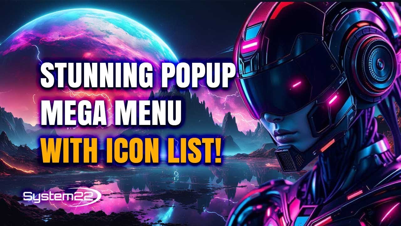 Divi Pro Trick: Create a Stunning Popup Mega Menu with Icon List!
