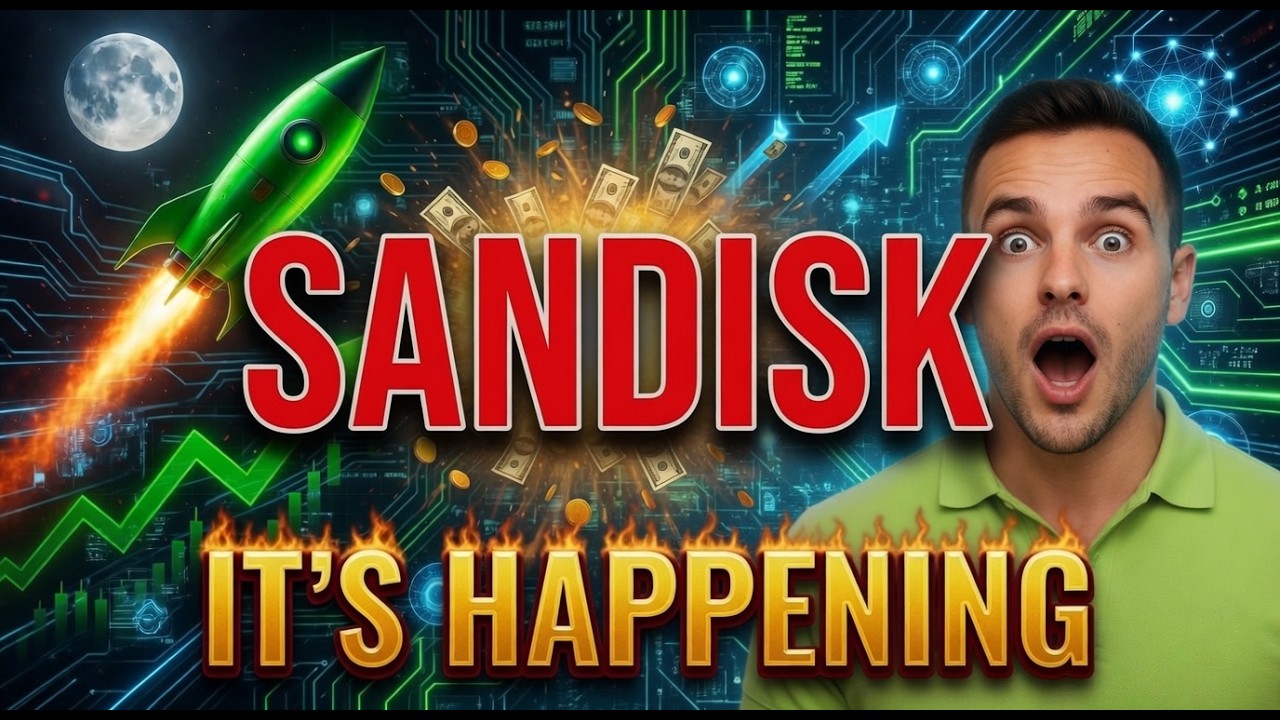 ЭТО ПРОИСХОДИТ &mdash; Акции Sandisk делают обычных американцев НЕВЕРОЯТНО БОГАТЫМИ &mdash; $SNDK