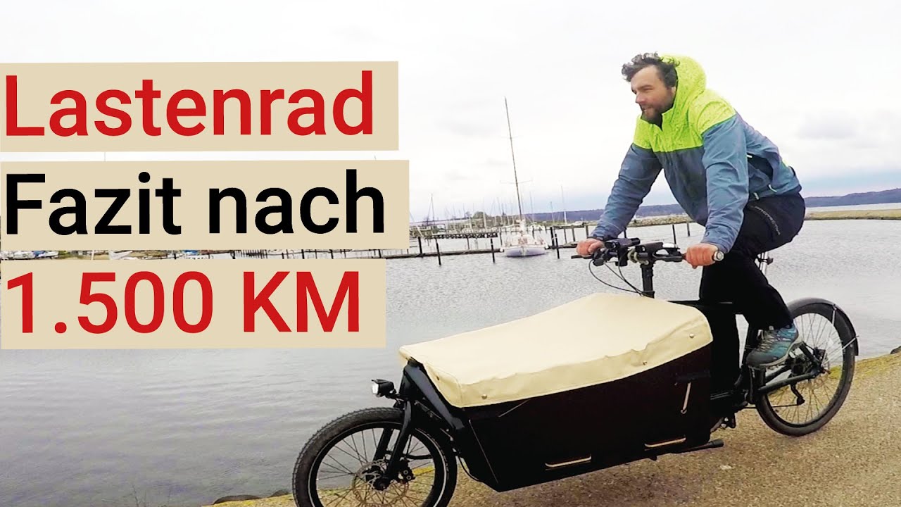 Bullitt-Lastenrad im Dauertest: Götz' Cargobike mit Box für 2 Kinder