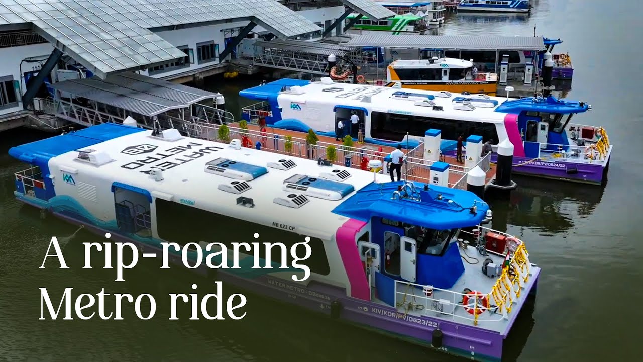 An expedition to the world’s first water metro through the backwaters of Kochi / Kerala Tourism