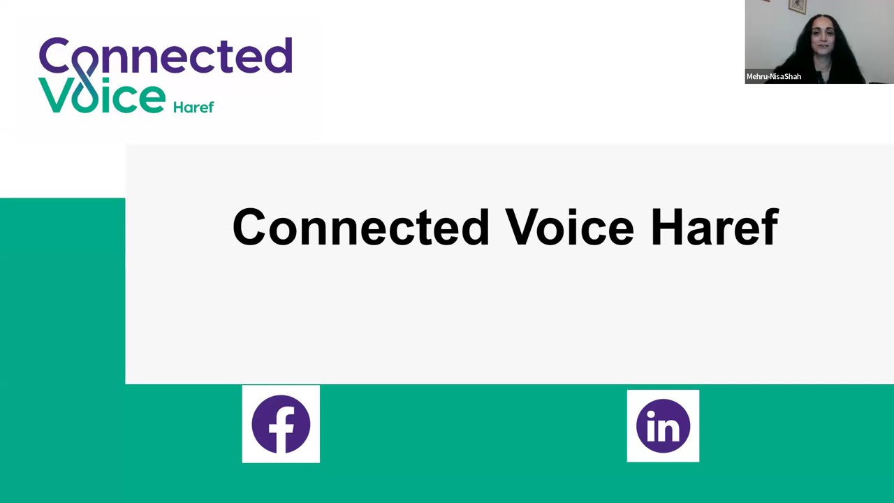 Connected Voice Haref - tackling inequalities through collaboration, research and connection