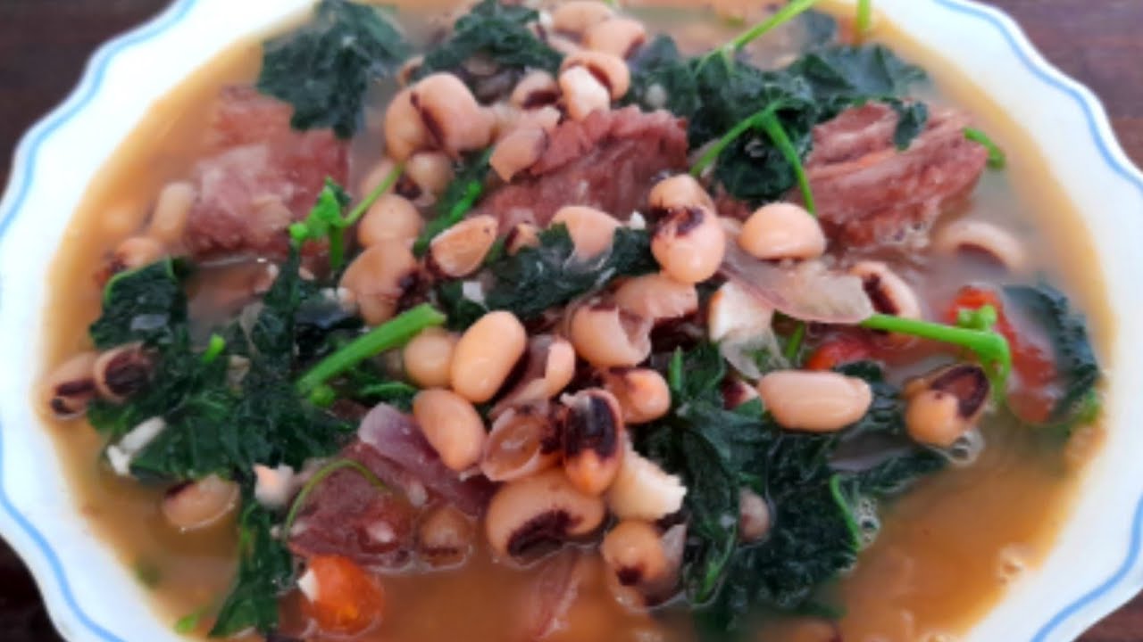 Sauteed Black Eyed Peas with Bittergourd Leaves|| Filipino Dish  || Ilocano Version