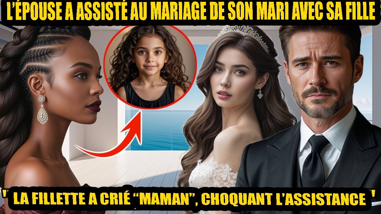 L’ÉPOUSE ASSISTE AU MARIAGE DE SON MARI AVEC SA FILLE LA PETITE CRIE “MAMAN !” ET CHOQUE TOUT LE MO