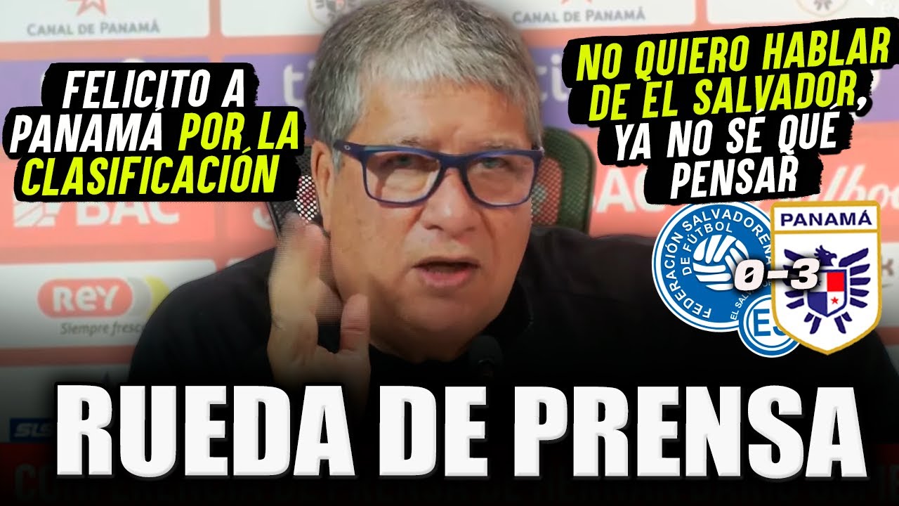 ESC&Aacute;NDALO: Bolillo G&oacute;mez abandona la conferencia y se niega a hablar de El Salvador
