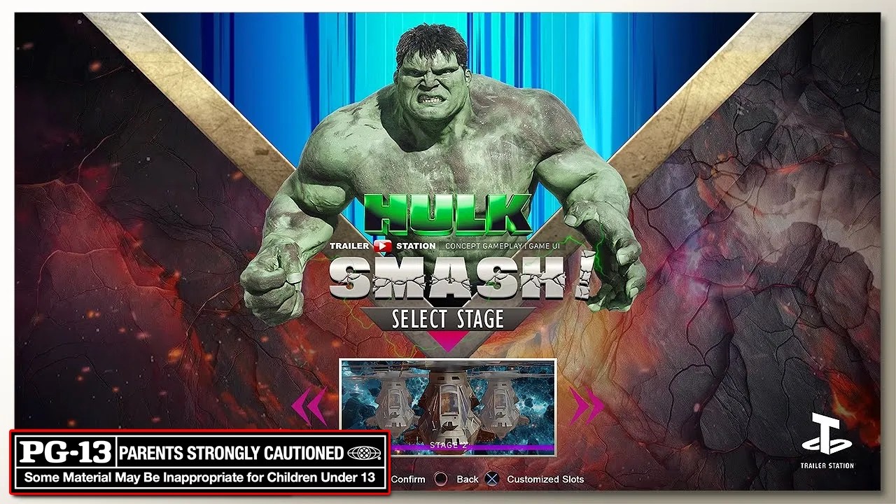 Hulk Smash! Stage 2 with Healthbars