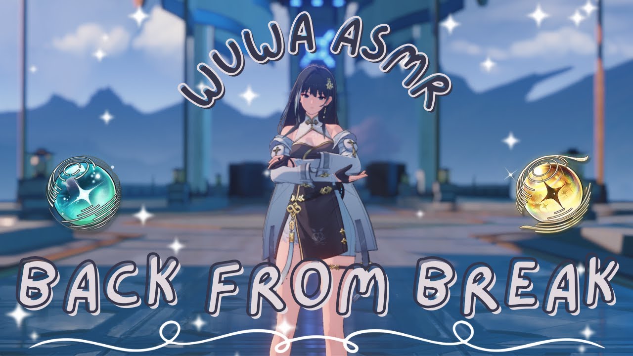 ASMR | playing wuwa again ⋆˙⟡ gameplay & whispering ★ wuthering waves