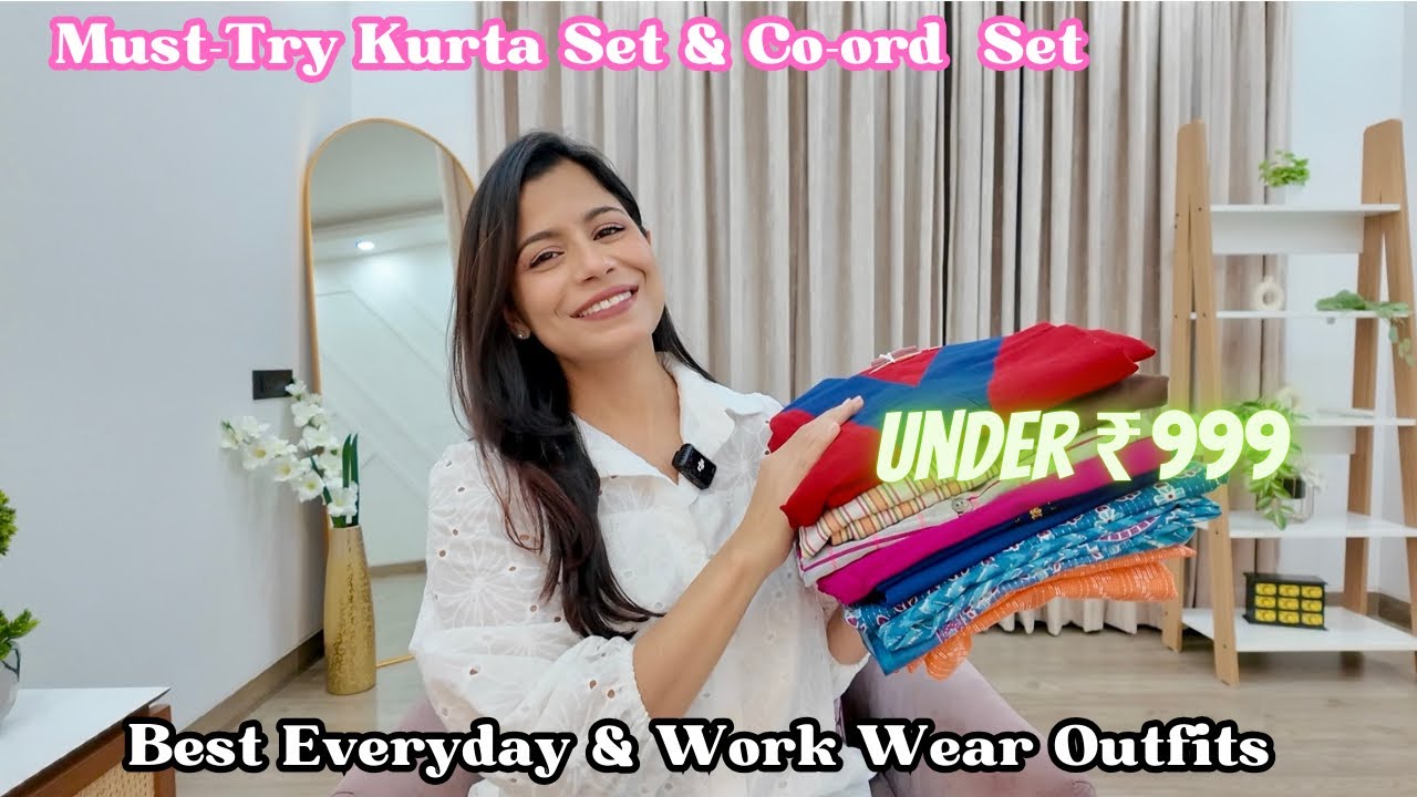 Stylish Kurta Set & Co-ord Set Under ₹999 l Dream Simple