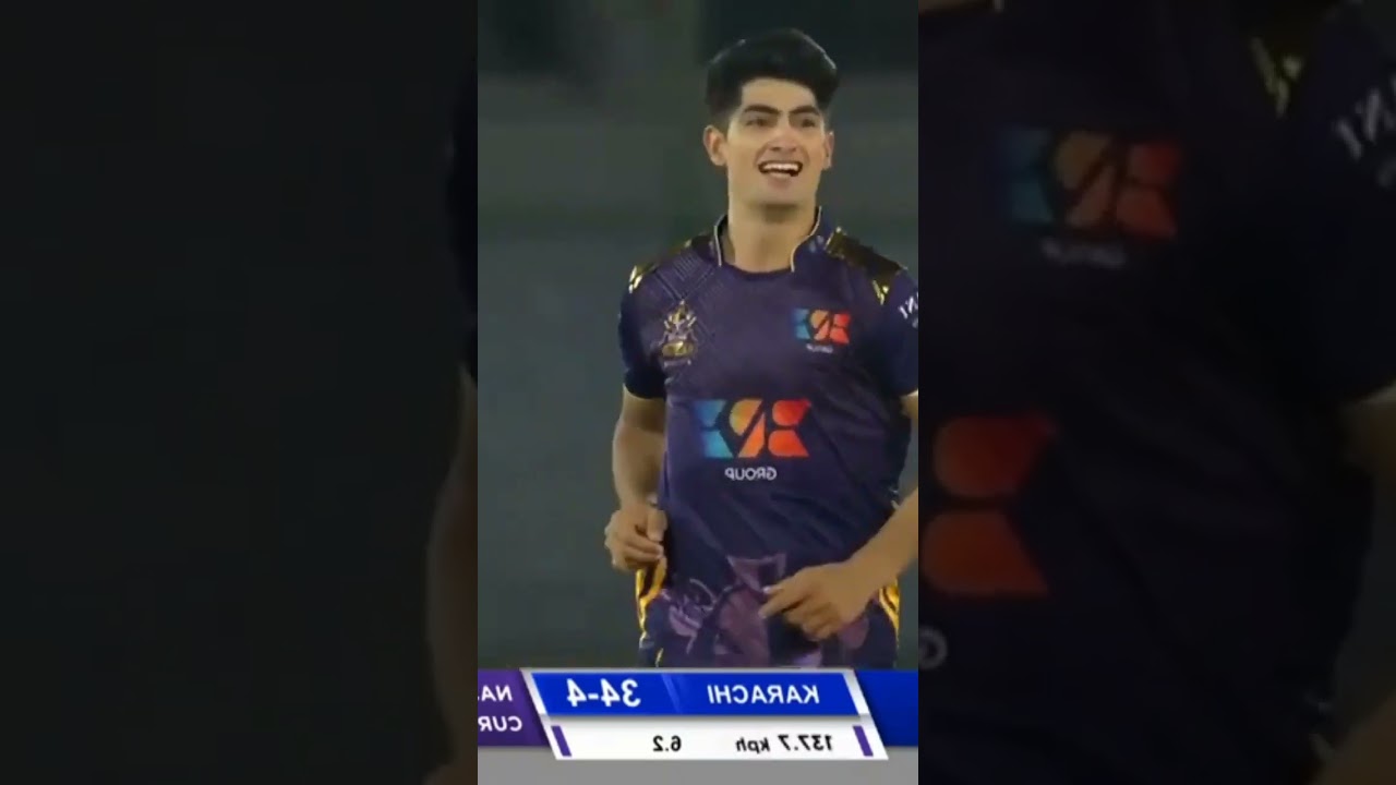 Naseem Shah Wicked In PSL 8 Hat-Trick #cricket