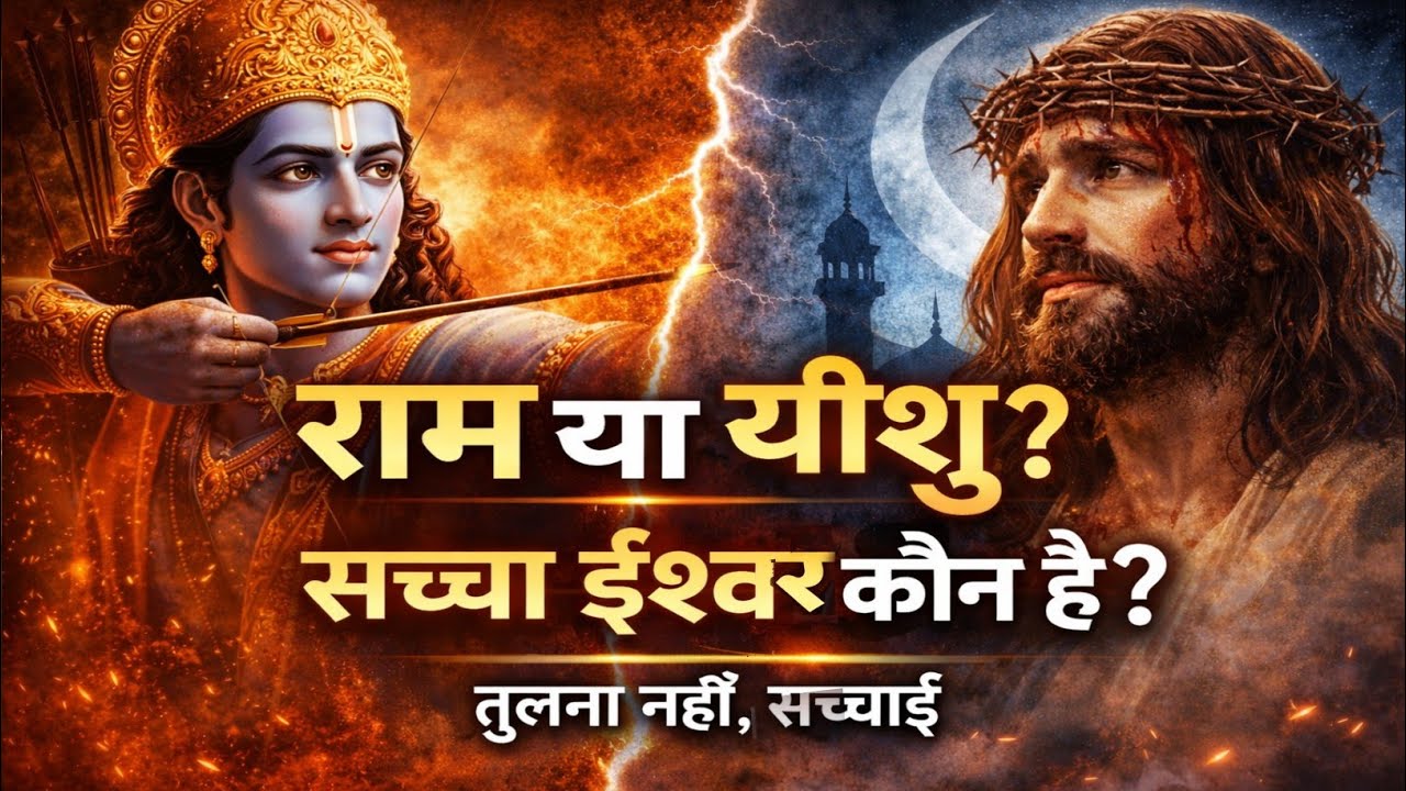 सच्चा ईश्वर कौन है | राम या यीशु | सच्चाई | जो चौंका देने वाला है | #god #yeshugyan #jesus #bible