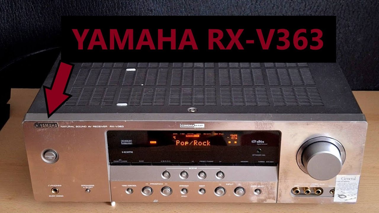 Лучший бюджетный AV-ресивер — обзор YAMAHA RX-V363