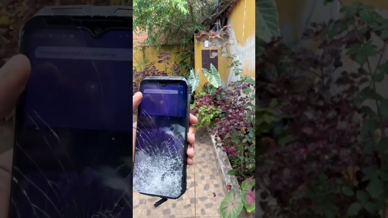Ele DESTRUIU o CELULAR INDESTRUT&Iacute;VEL! 😨 #shorts #viral