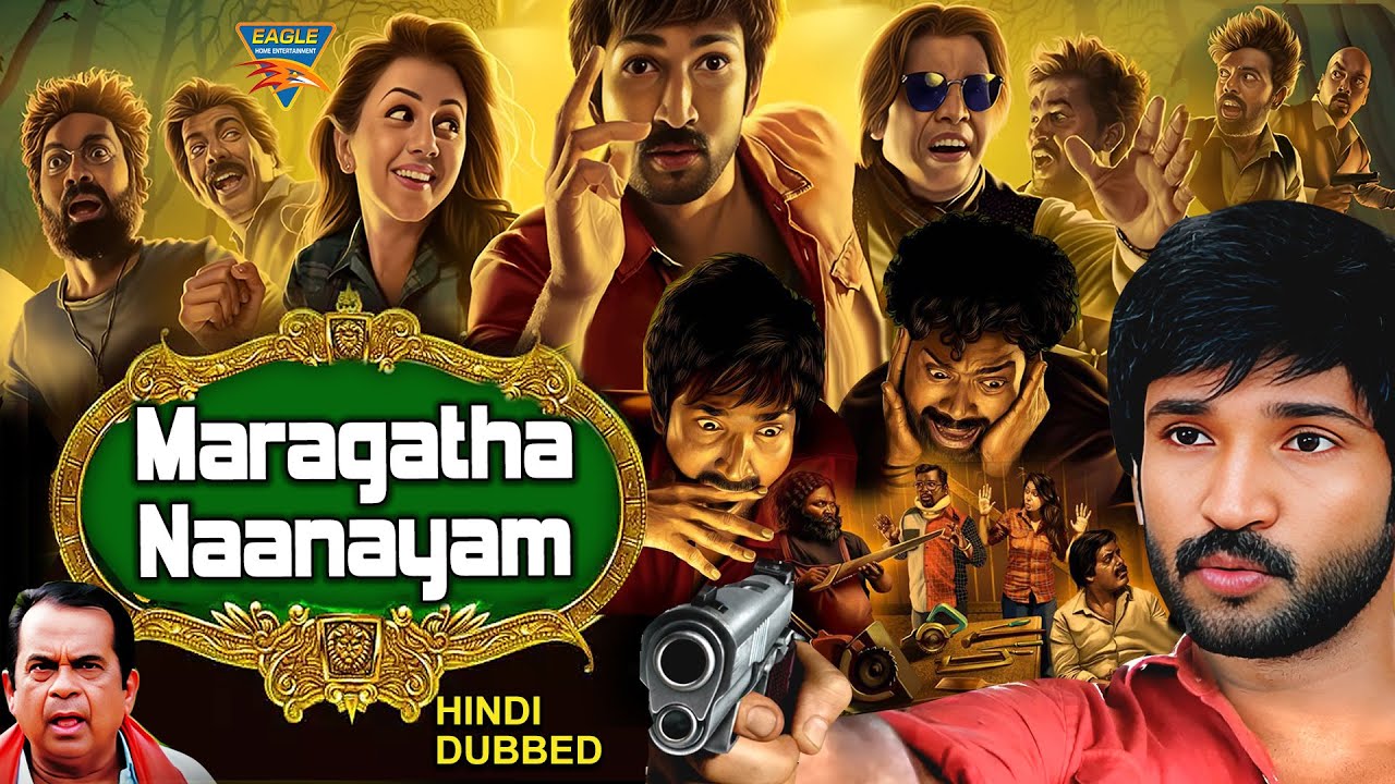 साउथ की सबसे बड़ी सुपरहिट मूवी हिंदी में - Aadhi - Nikki Gulrani - MARAGADHA NAANAYAM IN HINDI