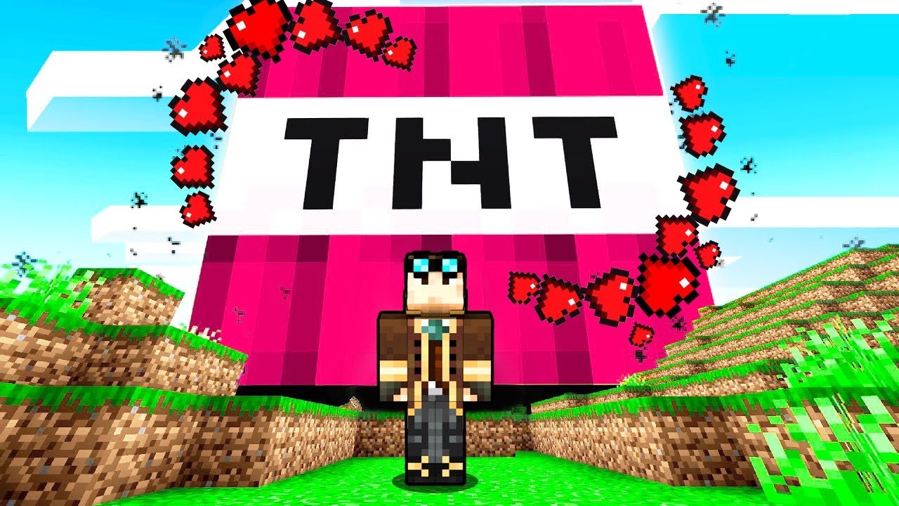 FACCIO ESPLODERE LA TNT DELL'AMORE SU *MINECRAFT GRIEF*