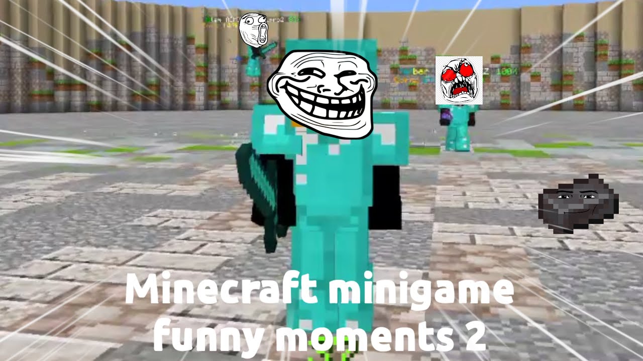 Minecraft mini game funny moments 2