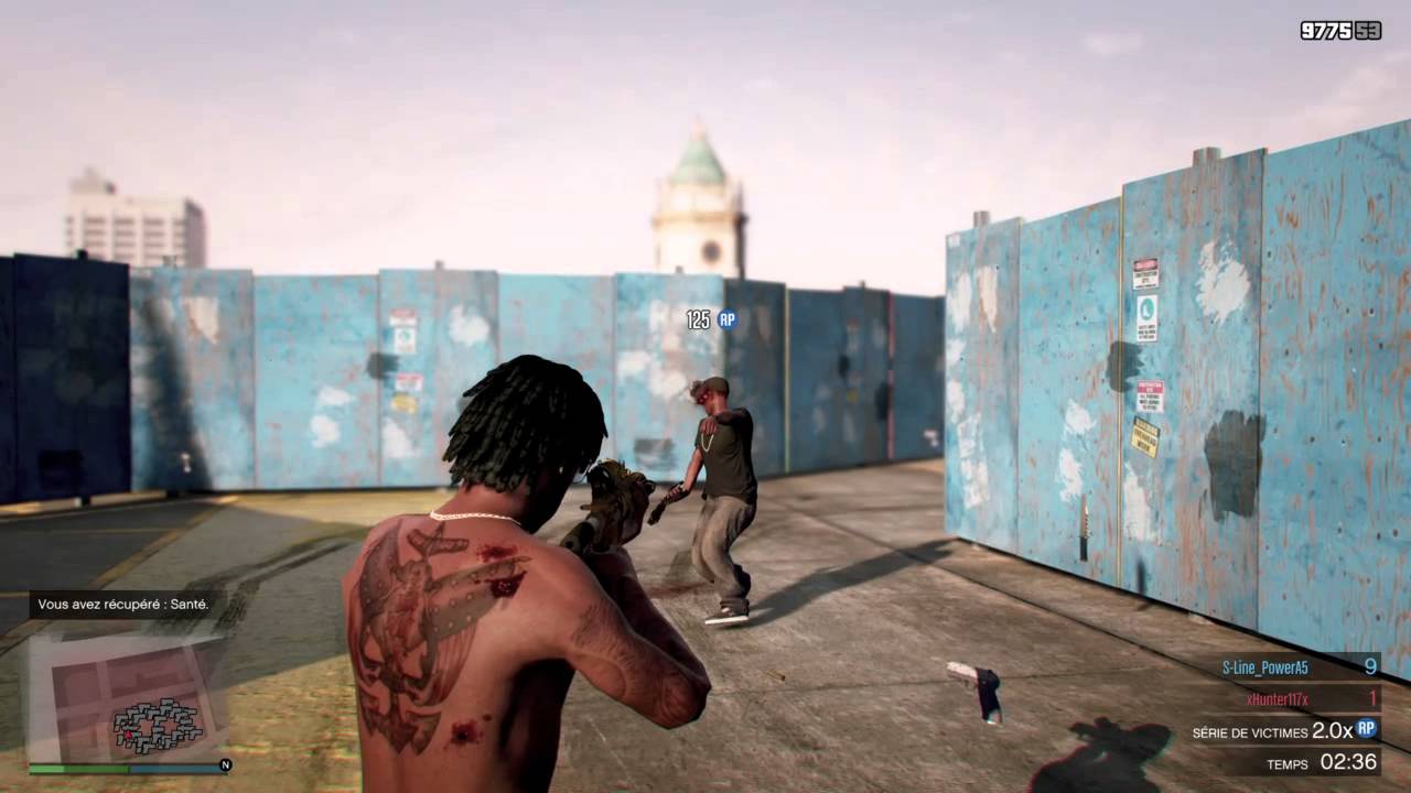 GTA V affrontement 1v1
