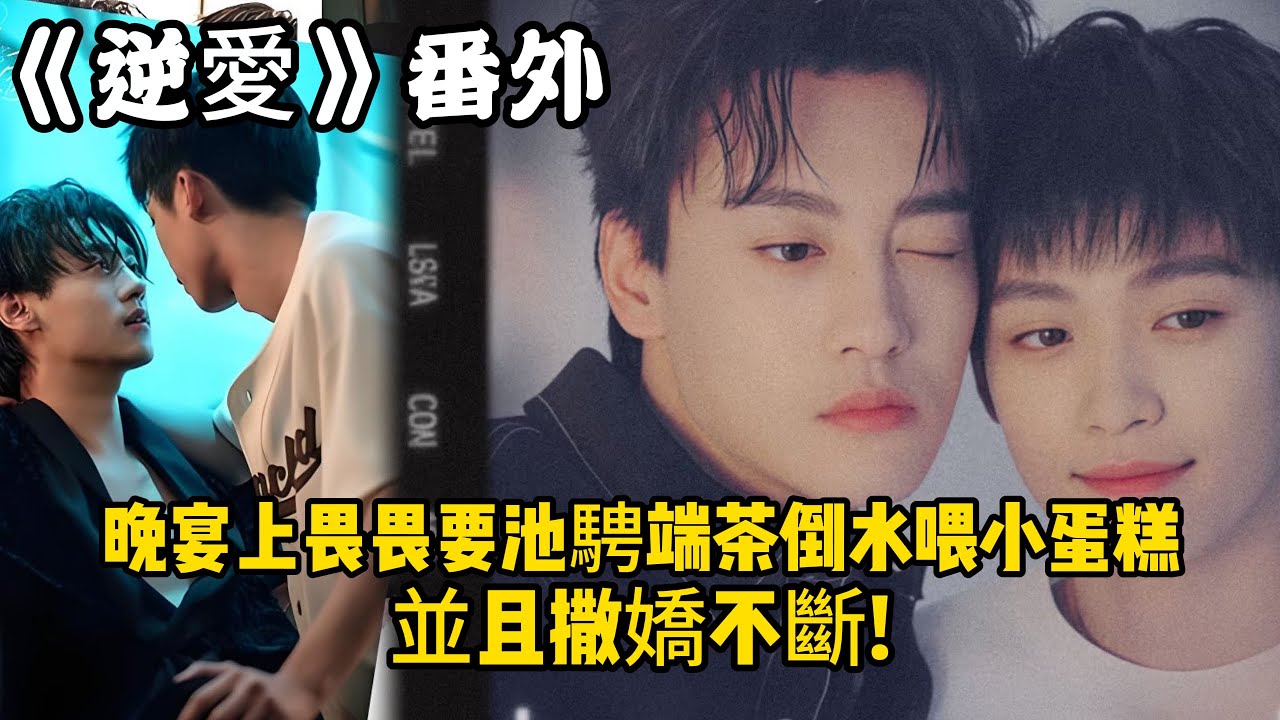 《逆愛》：番外！晚宴上畏畏要池騁端茶倒水喂小蛋糕，並且撒嬌不斷!#田栩宁 #梓渝 #吴所畏 #池骋 #逆爱 #revenged