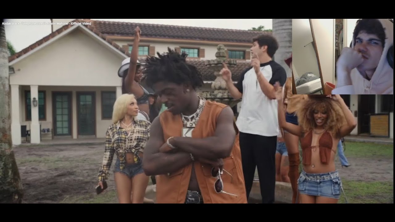 Unexpected Collab!!! Kodak Black, Austin Mahone Telephone Line Music Video Reaction