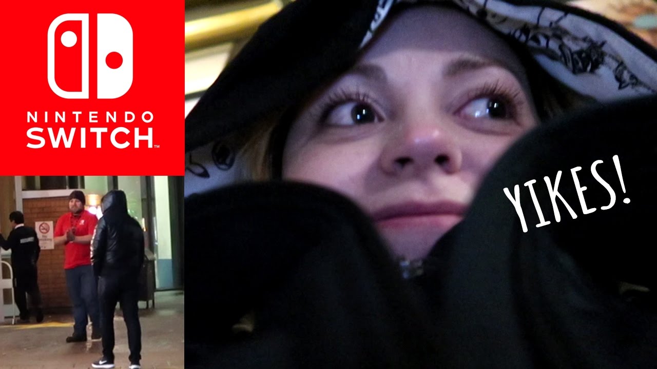 CHAOS, THREATS & SHOUTING - Nintendo Switch Midnight Launch