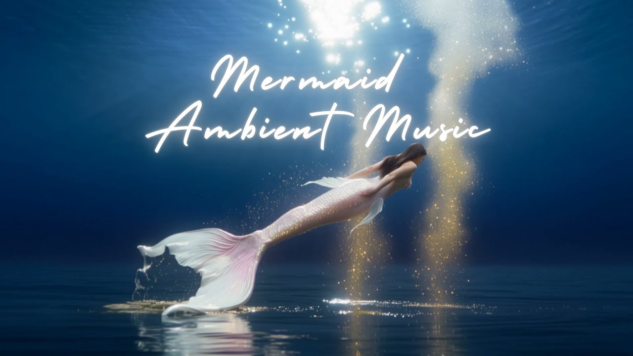 Ascending Beneath the Sea | Mermaid Ambient Music for Calm Background | 3 Hours