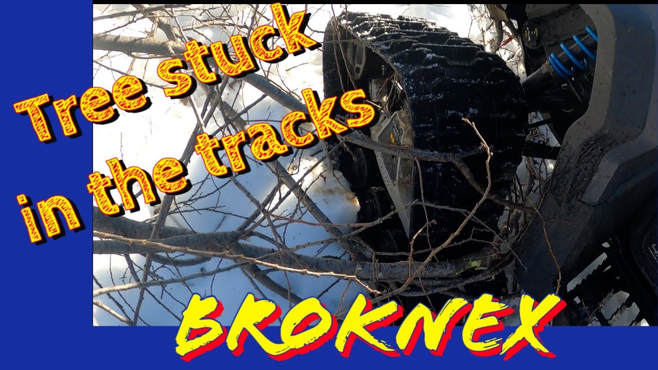 Trail Maintenance in Alaska Can Am Outlander Max XT Apache 360LT Tracks