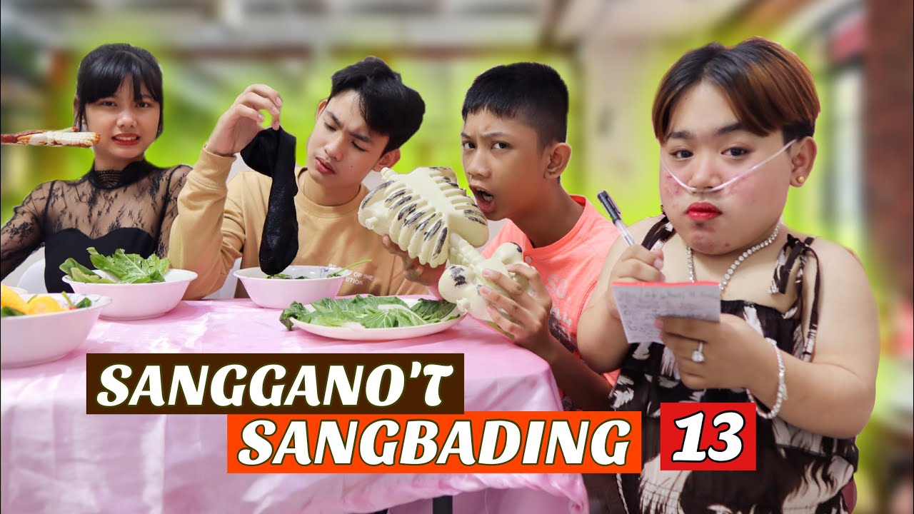 SANGGANO'T SANGBADING PART 13 ( Comedy Film ) | SammyManese Film )
