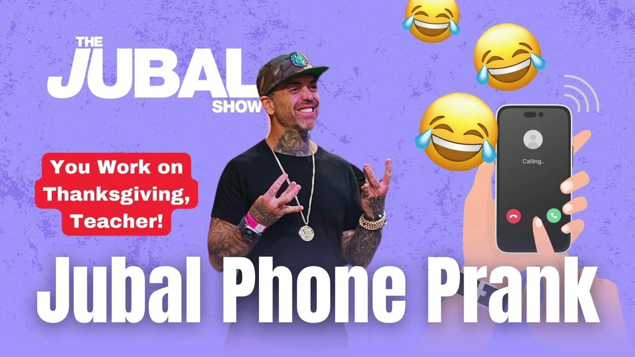 Jubal Phone Pranks - You Work on Thanksgiving, Teacher!
