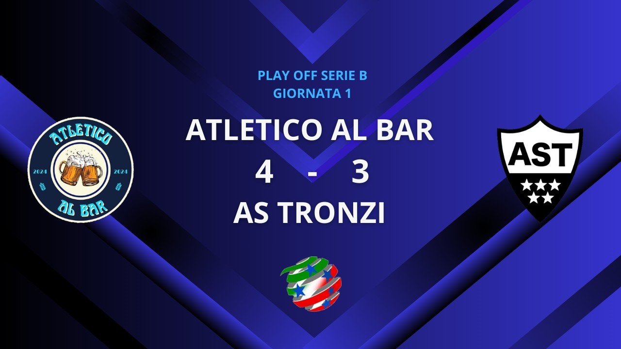 Atletico al Bar vs As Tronzi | Serie B Lega Calcio a 5