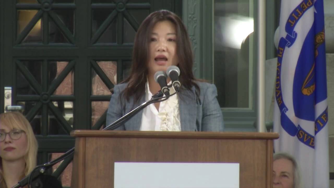 Class Day 2016: Jeannie Suk accepts the Albert M. Sacks-Paul A. Freund Award for Teaching Excellence