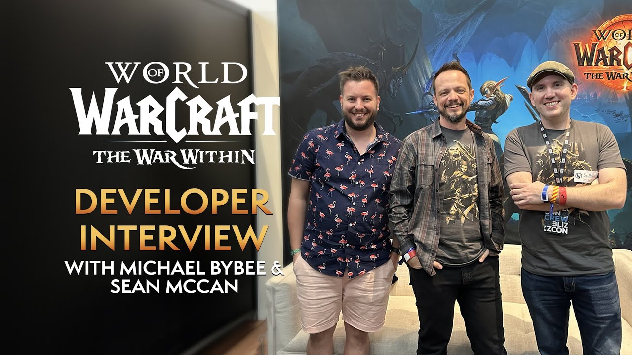 BlizzCon WoW Developer Interview with Michael Bybee & Sean McCann - The War Within (11.0)