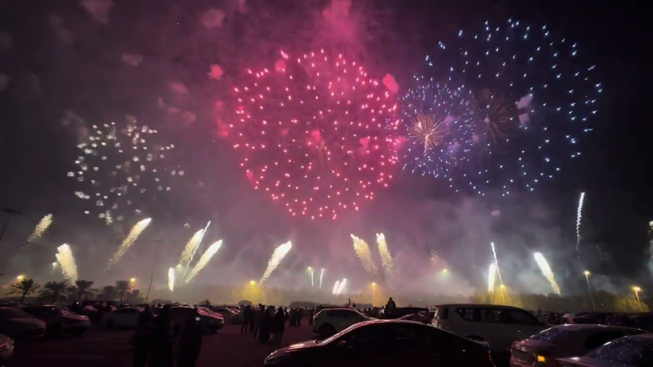 BAHRAIN NATIONAL DAY FIREWORKS 2024🇧🇭 | 4K Video |#bahrain #nationalday #firewoks #2024  #viralvideo