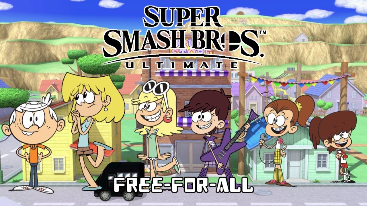 Super Smash Bros. Ultimate - The Loud House - Free-For-All
