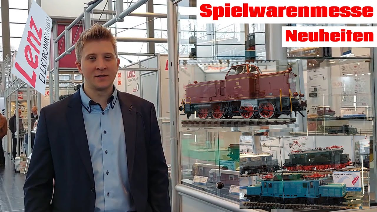Lenz Elektronik Neuheiten - Handmuster - Spielwarenmesse 2024