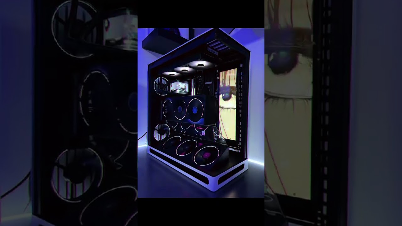Custom Havn 420 PC case. 9800x3D + RTX 5090 #rtx5060ti #rtx4060 #rtx3080 #amd #intel #nvidia