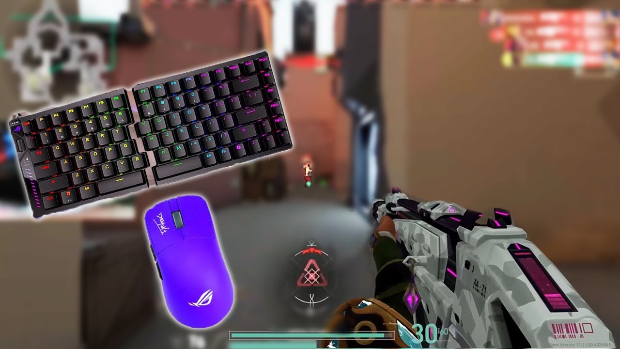 Protocol Phantom + Valorant ASMR  🎧 | Keyboard Handcam & Smooth Gameplay!