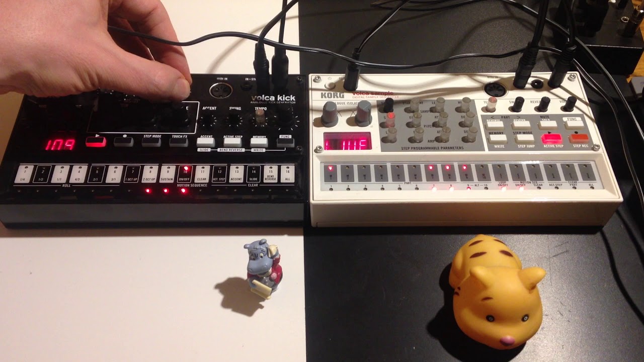 Trippy Glitchy in Black and White, Jamuary 2019, Day 29 (Volca Kick and Volca Sample)