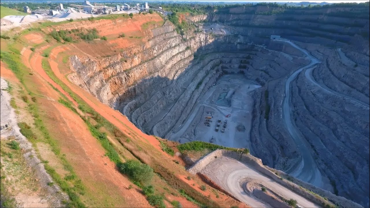 Croft Hill Quarry Flight with DJI Phantom 4 Drone