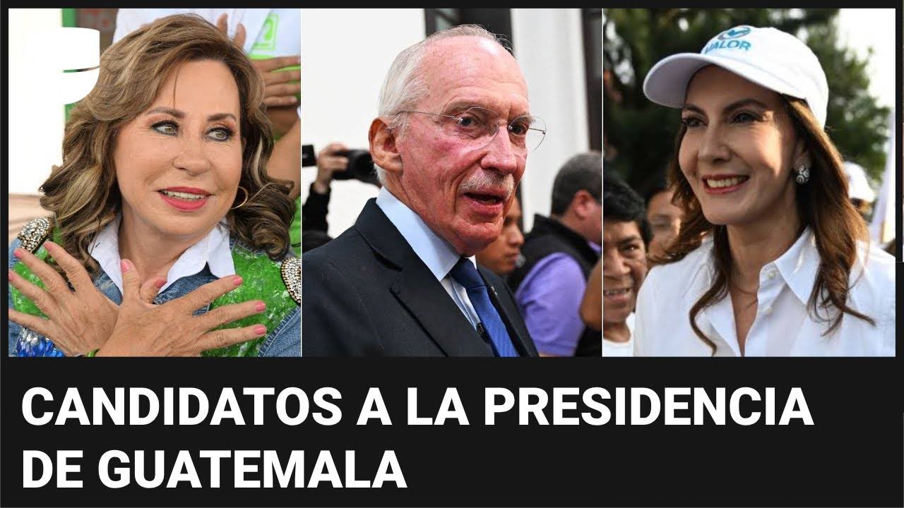Todo listo para las elecciones presidenciales en Guatemala: estos son los candidatos en contienda