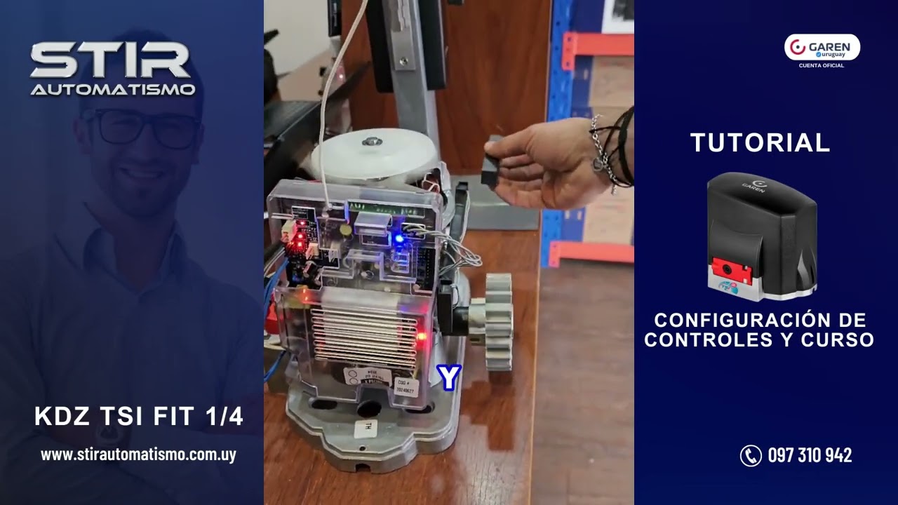 configuracion motor kdz fit TSI controles y recorrido