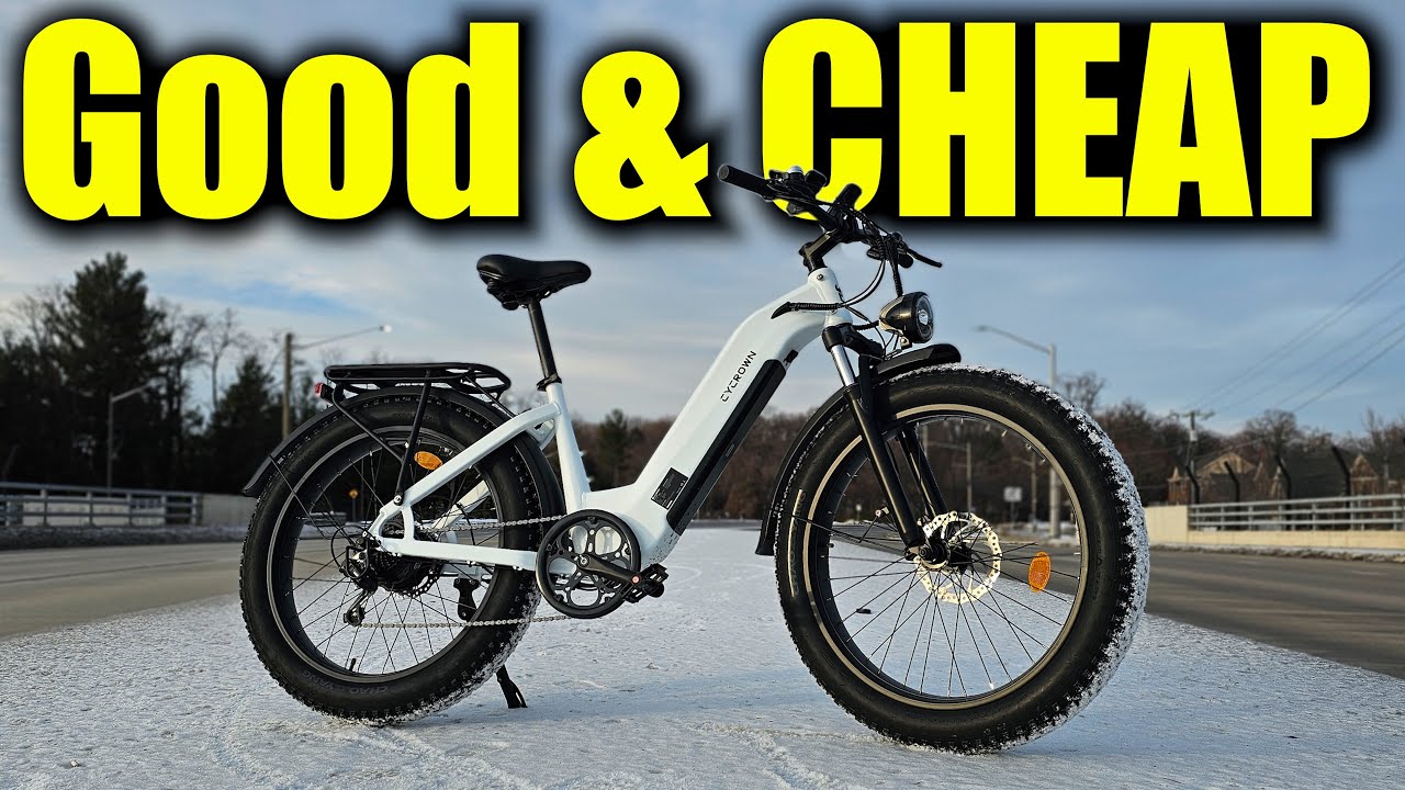 This Fat Tire Ebike Screams VALUE CYCROWN Verve $1099