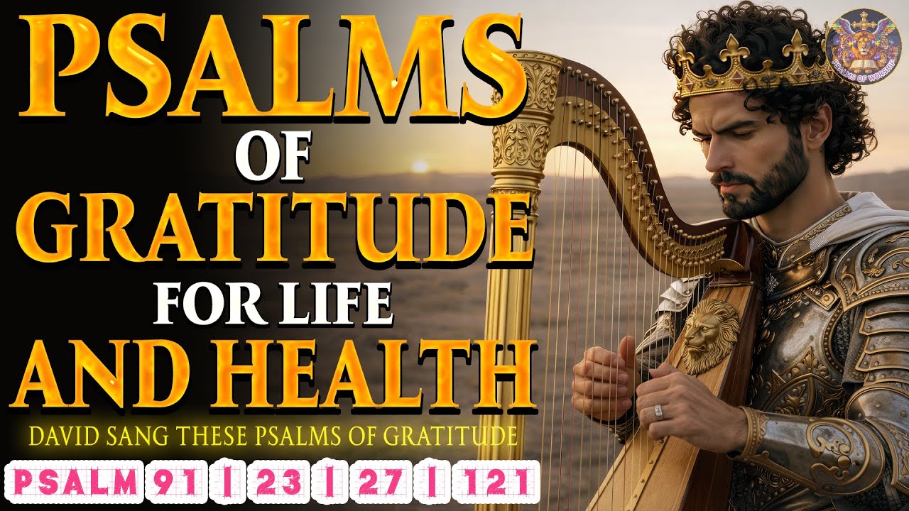 Psalms of Thanksgiving to God | 14 Powerful Worship Songs of King David #PsalmsOfDavid #HebrewMusic