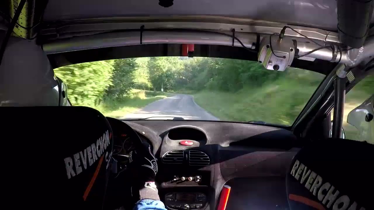 Rallye Drôme Paul Friedman 2023 (ES3) : Romain Gritti - Jean-François Prats - Peugeot 206 N3