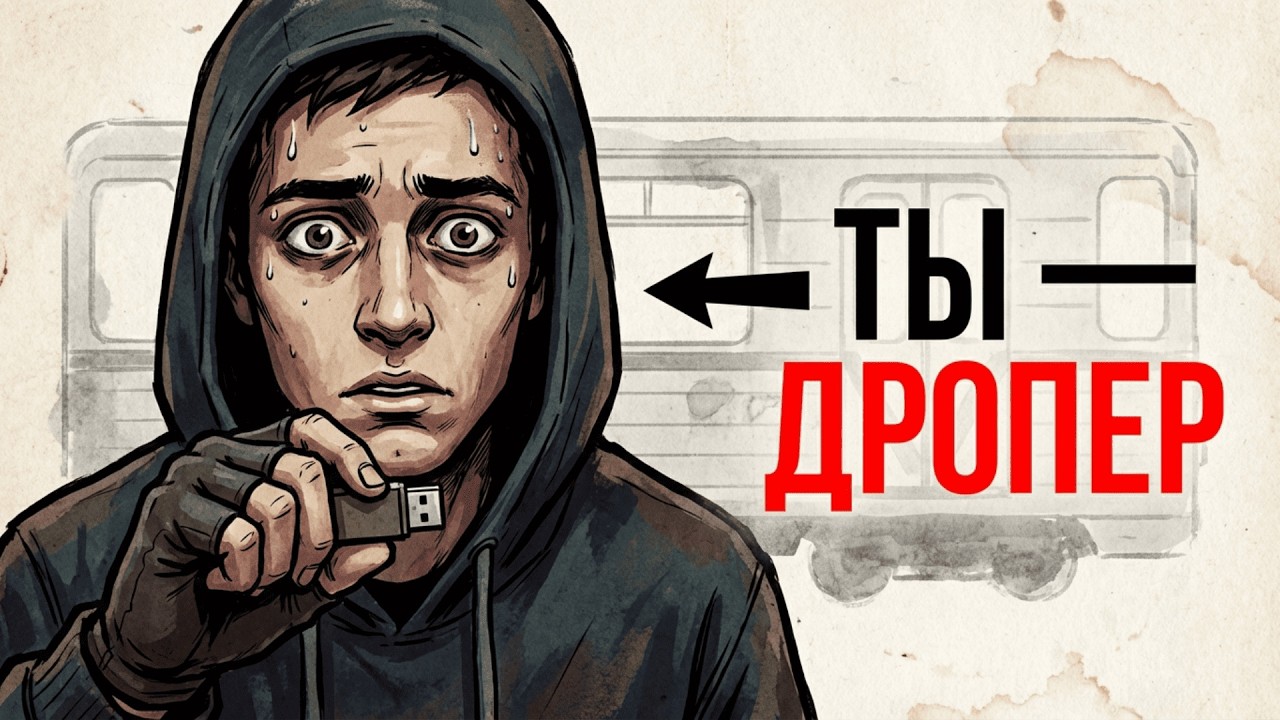 ТЫ — ДРОПЕР, КОТОРЫЙ ДУМАЛ ЧТО ЭТО ЛЁГКИЕ ДЕНЬГИ (И ЭТО ВСЯ ТВОЯ ЖИЗНЬ)