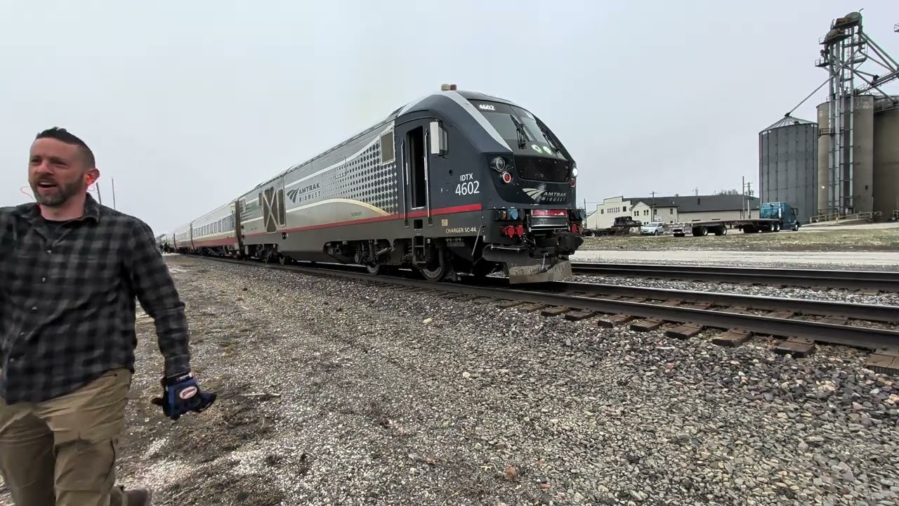 Meeting an Amtrak engineer