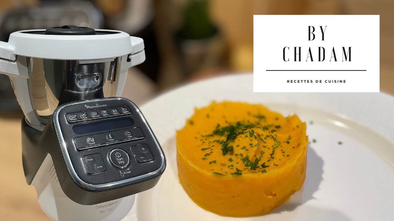 Purée de patates douces au Companion de moulinex