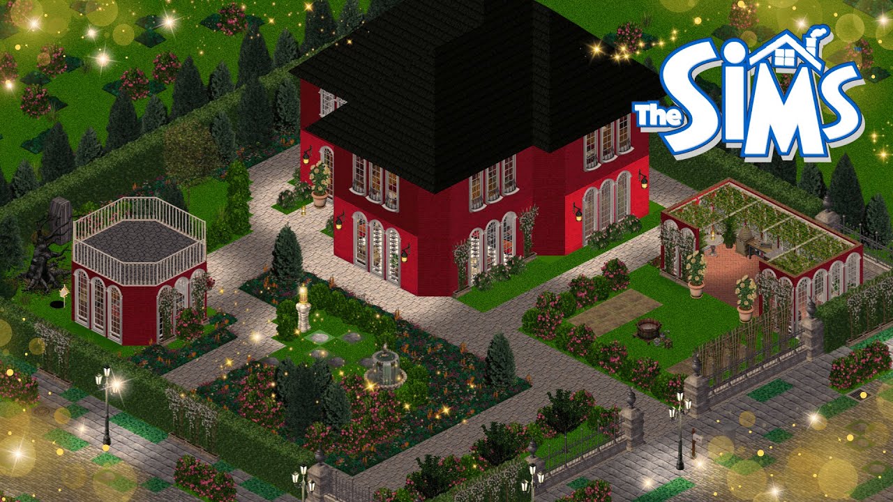 Brick Victorian House | The Sims 1 Speed Build #5 | No CC