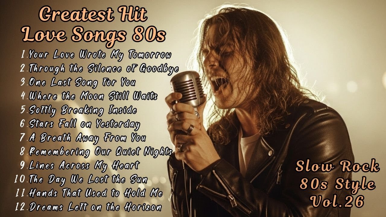 Greatest Slow Rock Love Songs 80s – Romantic Sad Rock Classics Vol.26