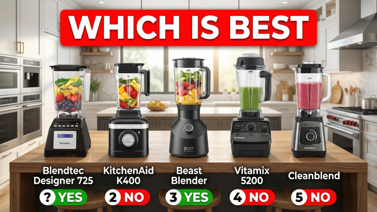 Top 10 Best Smoothie Blenders in 2026 - Reviews & Buying Guide
